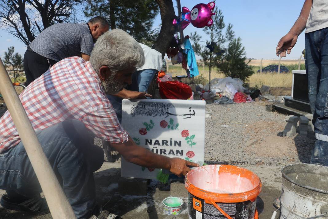 Narin'in mezarı yaptırıldı. Başucuna Türk bayrağı da dikilecek 3